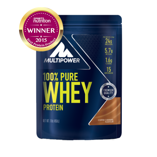 Bild von 100% Pure Whey Protein - 450g - Kaffee Karamell MPower