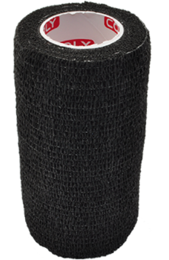 Bild von Selbsthaftender elastischer Verband 10 cm - Schwarz