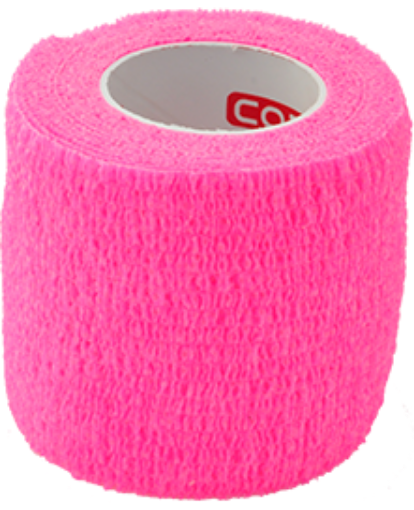 Bild von Selbsthaftender elastischer Verband 5 cm - Rosa