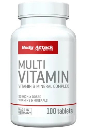 Bild von MULTIVITAMINE 100 TABS BODY ATTACK