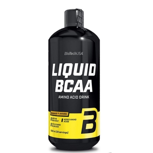 Bild von Flüssiges BCAA 1000 ml - Orange BioTech