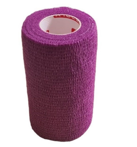 Bild von Selbsthaftender elastischer Verband 7,5 cm - Violett