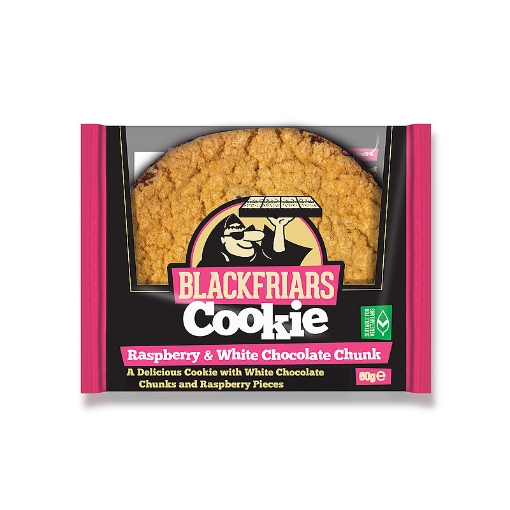 Bild von Cookie FlapJack - 60g Himbeere und Weiße Schokolade