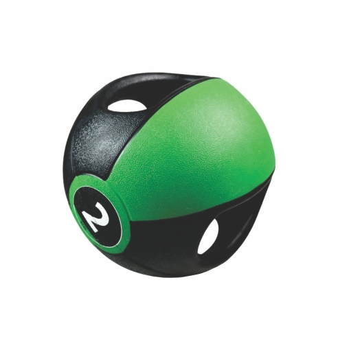 Bild von Medizinball mit Griffen 2 kg - P2I