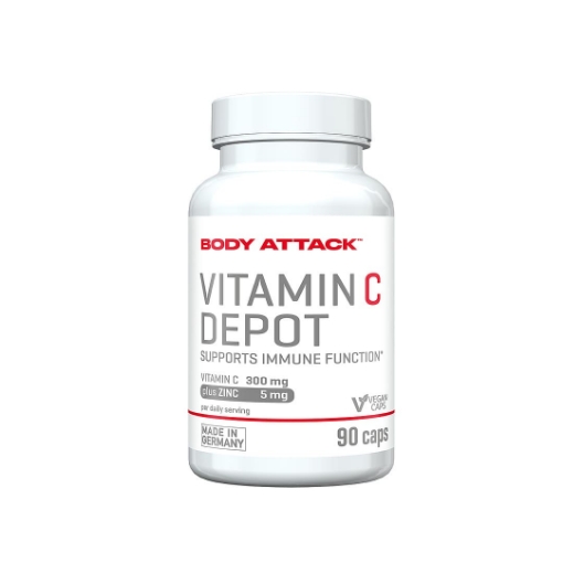 Bild von Vitamin C 90 Kapseln von Body Attack