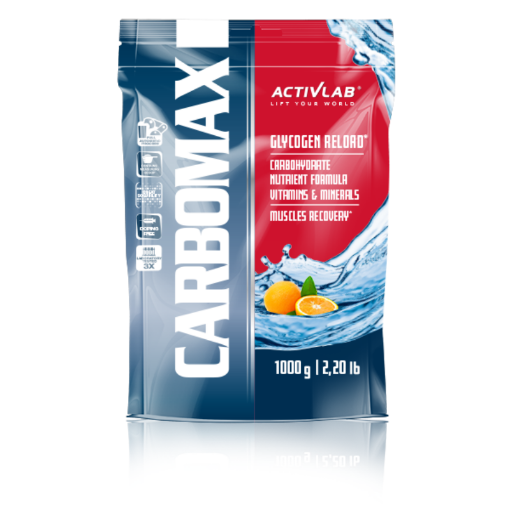 Bild von CarboMax Energy 1000g - Orange - ActivLab