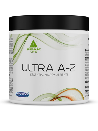 Bild von Ultra A/Z Multivitamine und Mineralien 120 Tabletten - Peak