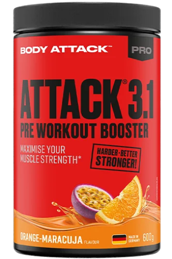 Bild von PRE ATTACK 600G - Schwarze Johannisbeere BODY ATTACK