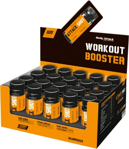 Bild von ATTACK SHOTS 20 x 60ml - Orange/ Cola 