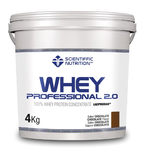 Bild von Molkenprotein Professional 2.0 - 4Kg Schokolade - Scientiffic Nutrition